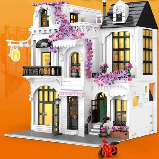 Creator Expert European City Garden Flower Store Bricks Toy