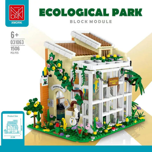 Expert City Ecological Park House LED Bricks Toys 031063