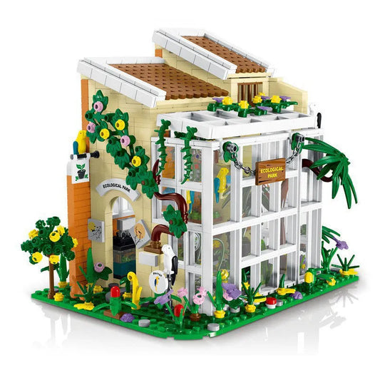 Expert City Ecological Park House LED Bricks Toys 031063