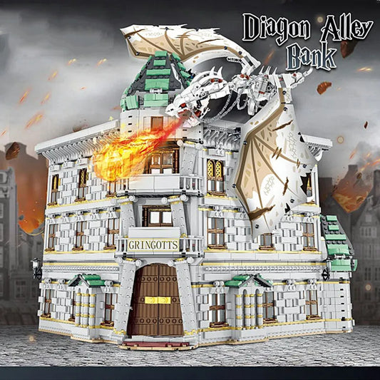 Movie Expert Harry Potter MOC Diagon Alley Bricks Toy