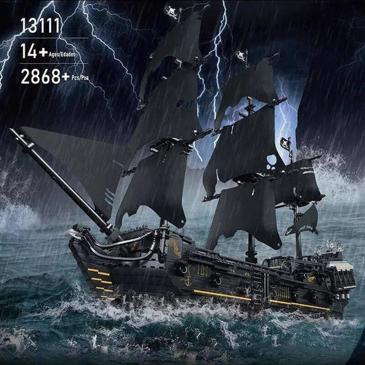 Pirate Of Caribbean MOC The Black Pearl Bricks Toys