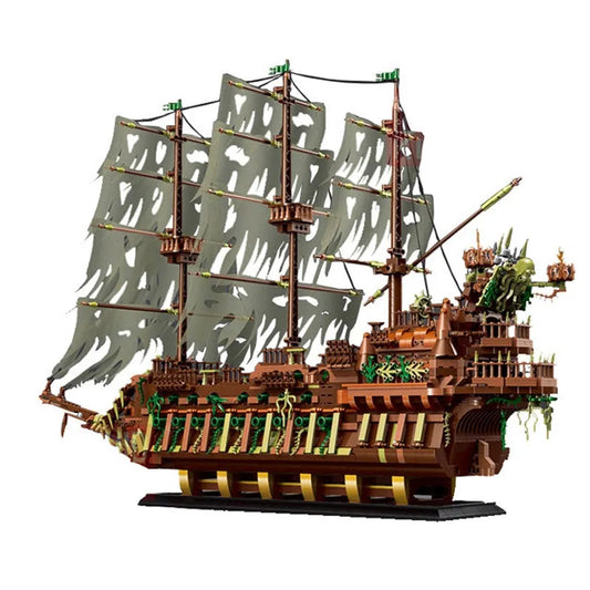 Pirates Of Caribbean MOC 13138 Flying Dutchman Ship Bricks Toys