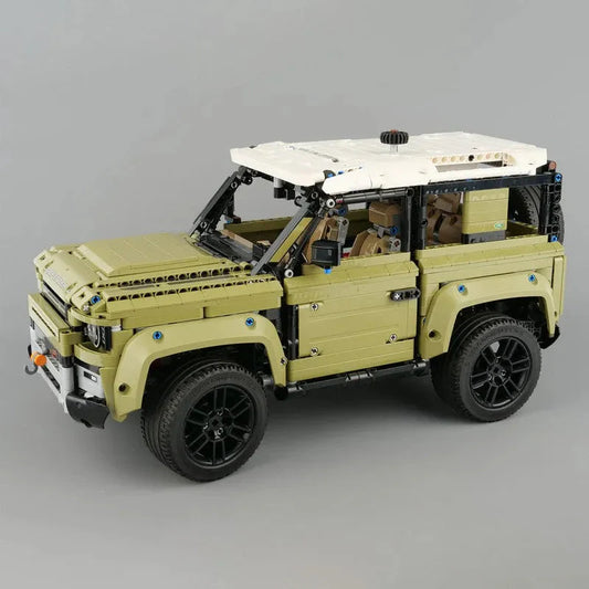 Tech Off-Road AWD MOC Land Rover Defender Bricks Toys