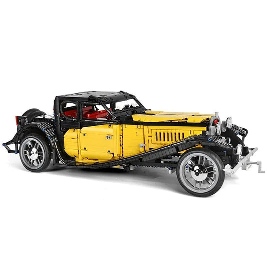 Vintage MOC 13080 Bugatti 50T Retro Sports Car Bricks Toys