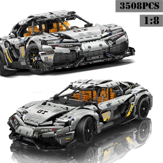MOC Ares Drag Racing Supercar Bricks Toys MY88012