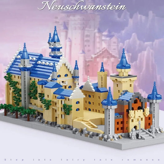 MOC Neuschwanstein Castle MINI Bricks Toys 92041