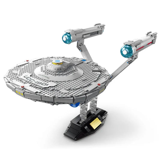 Spacecraft MOC Enterprise Cruiser Spaceship Bricks Toy