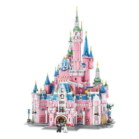MOC Creative Expert Girl Princess Dream Castle Bricks Toy