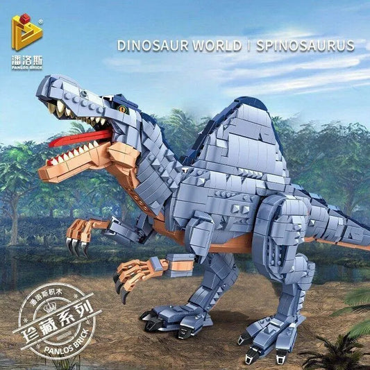 MOC Dinosaur World Spinosaurus Mech Bricks Toys 611008