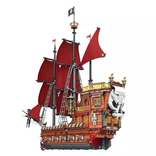 MOC 66010 Creator The Royal Pirate Revenge Ship Bricks Toy