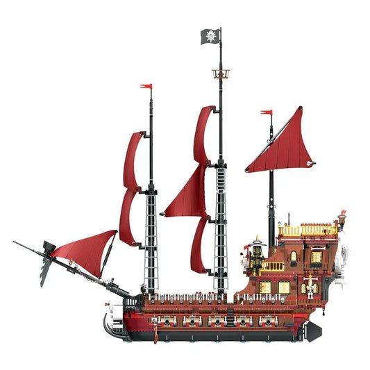 MOC 66010 Creator The Royal Pirate Revenge Ship Bricks Toy