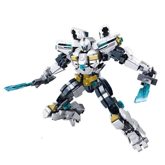 Super Transforming Mecha Robot Warrior Bricks Toy