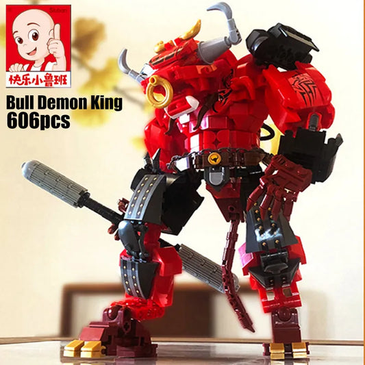 Transformers Bull Demon Mecha Warrior Bricks Toy