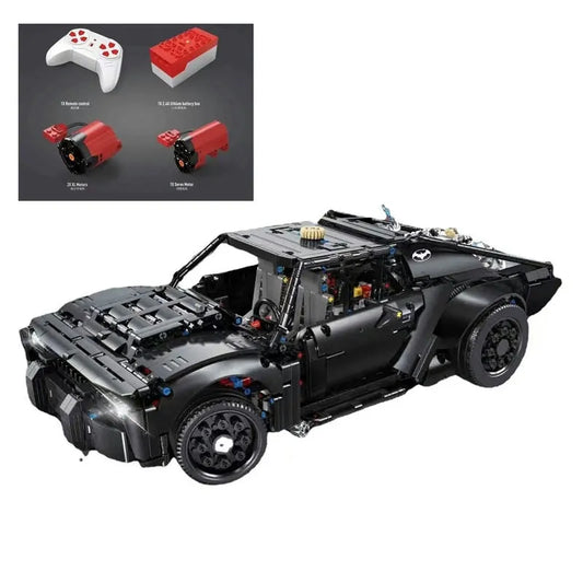 RC Super Batmobile Batman Racing Car Bricks Toys T5029