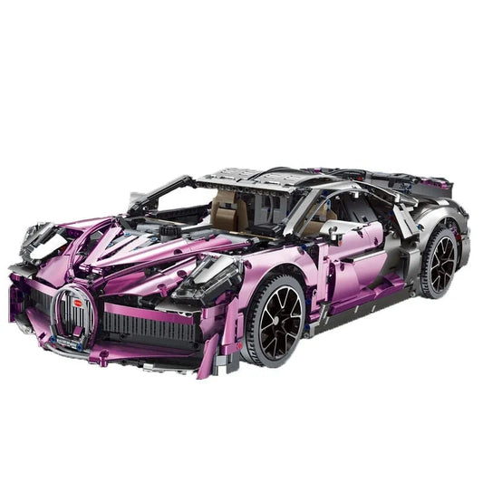 Tech MOC Bugatti Divo Racing Car Bricks Toys T5004A
