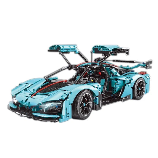 Tech MOC Hong Qi S9 Super Racing Car Bricks Toys T5011