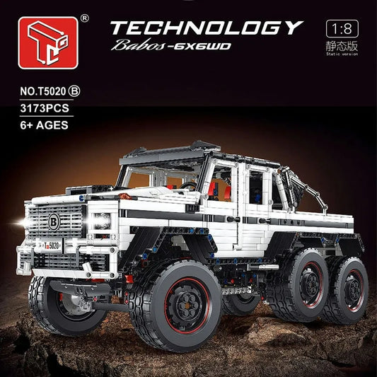 Tech MOC RC Off-Road LAND CRUISER Truck Bricks Toy T5020B