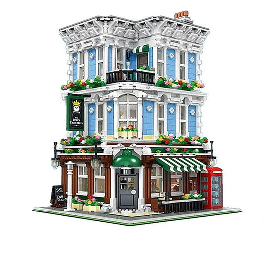 MOC Street Experts City Queen Bricktoria Bricks Toys
