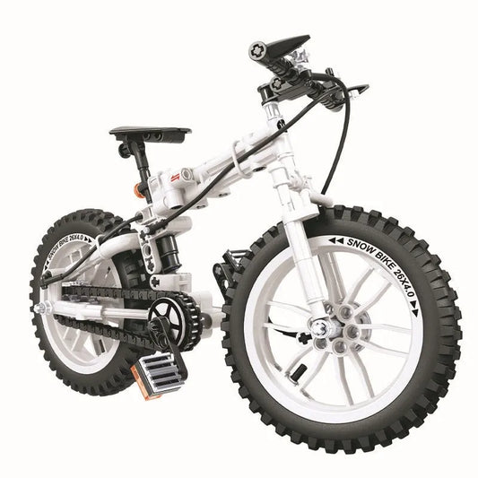 City Ideas Folding Mountain Bicycle Bike Bricks Toys