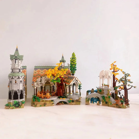 Rivendell The Lord of Rings Creator Experts Bricks Toy