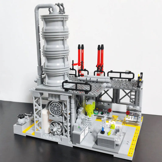 Creator Experts MOC City Chemical Plant  Bricks Toy