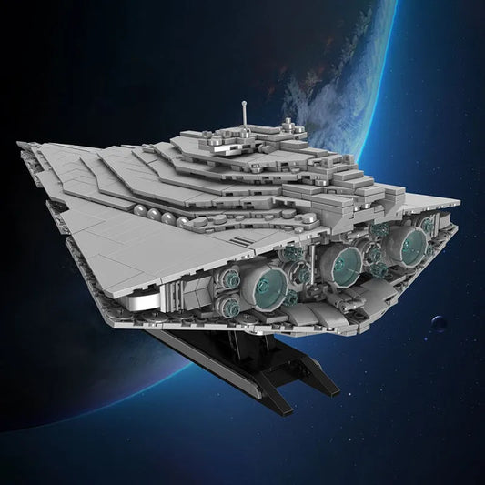 Star Wars MOC Renaissance Class Star Destroyer Bricks Toy