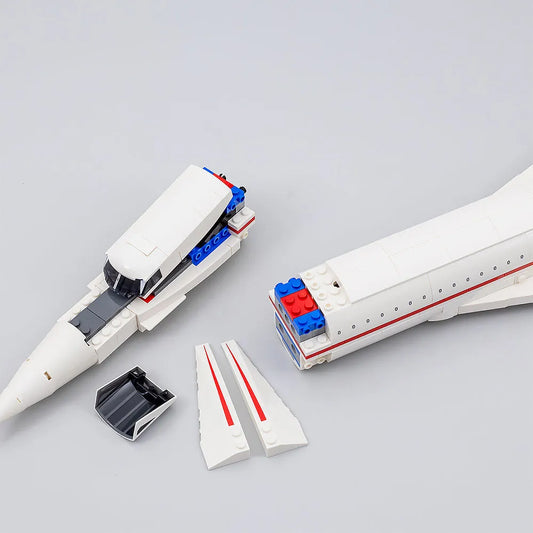 Tech Creator Expert MOC Concorde Bricks Toy