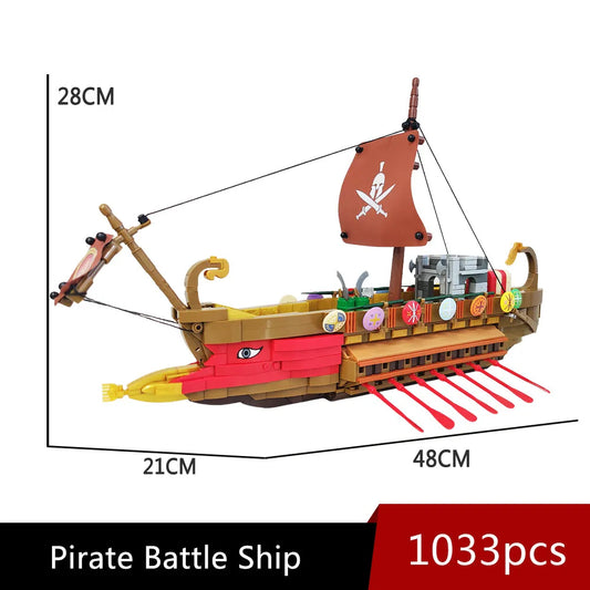 Creator Experts Boat MOC The Spartan Ship Bricks Toys