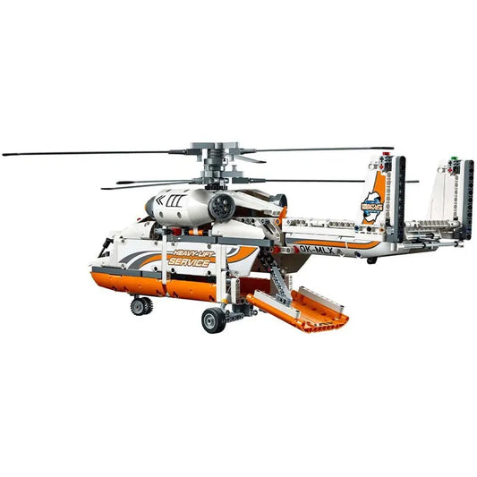 Technic MOC Heavy Lift Helicopter Bricks Toy