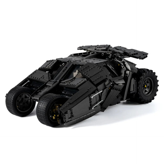 Motorized MOC Tech Dark Knight Rambom Car Bricks Toys