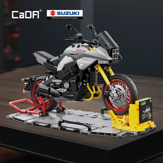 Tech MOC Suzuki Katana Motorcycle Bricks Toy
