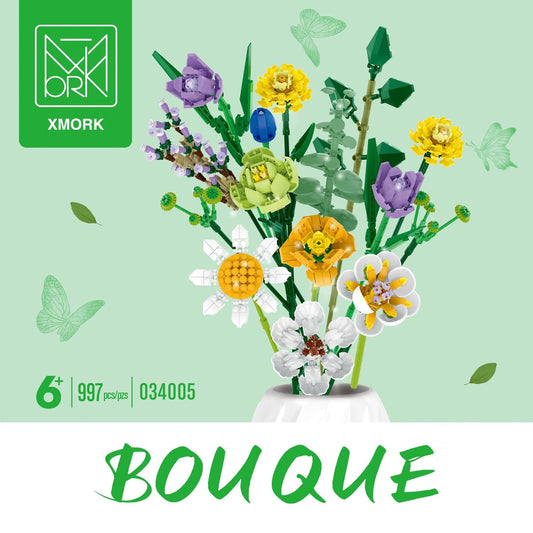 Creator Expert Ideas Flowers Bouquet Bricks Toy