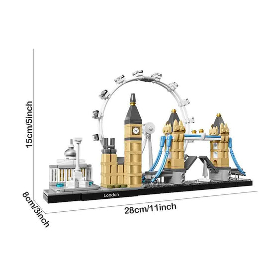 Architecture MOC London Skyline Bricks Toy