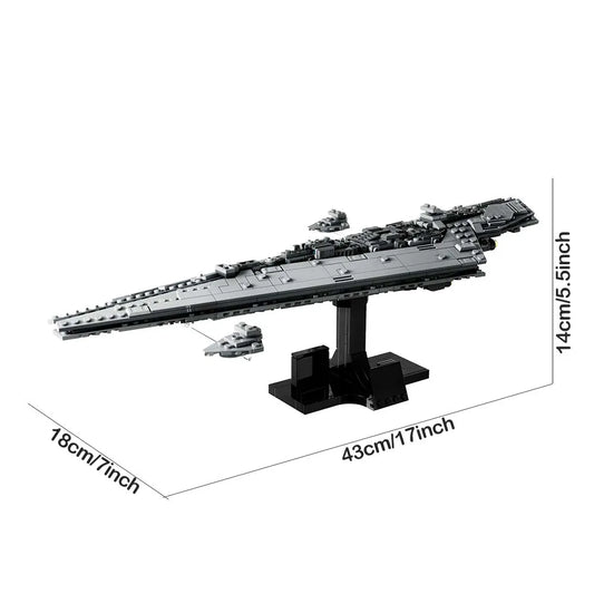 Star Wars MOC Executor Super Star Destroyer Bricks Toy