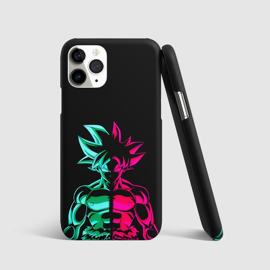 Goku Neon Phone Cover by Anime Phone Cover