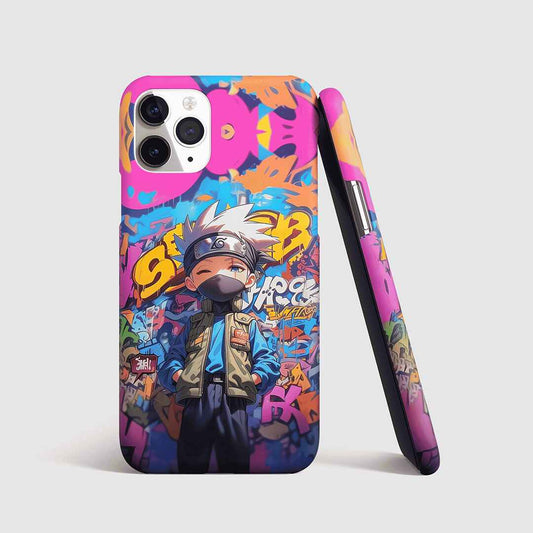 Kakashi Graffiti Phone Cover by Anime Phone Cover