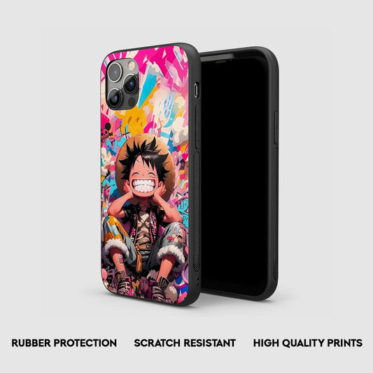 Monkey D Luffy Fan Art Silicone Armored Phone Cover