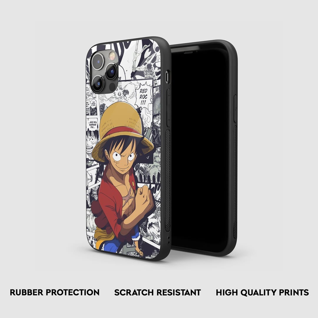Monkey D Luffy Manga Silicone Armored Phone Case by Anime Phone Cover