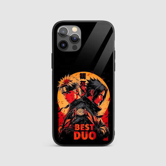 Naruto Sasuke Duo Silicone Armored Phone Case by Anime Phone Cover