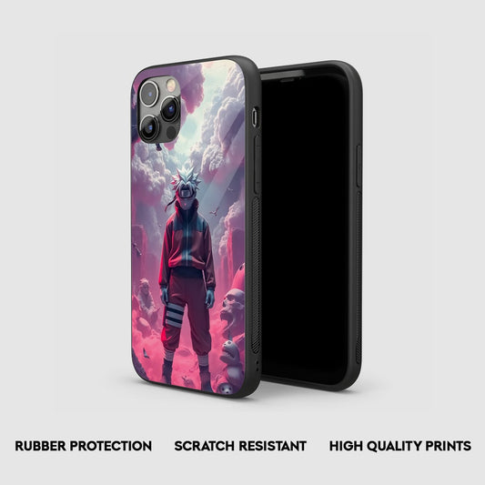 Naruto Scene Silicone Armored Phone Case