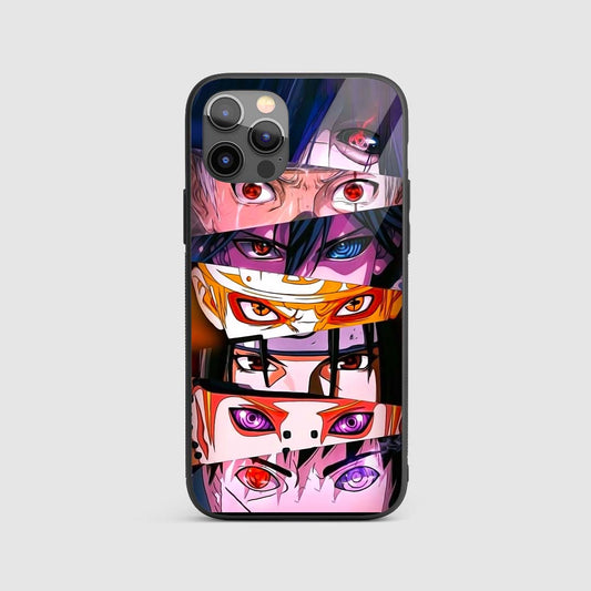 Naruto Shippuden Eye Art Silicone Armored Phone Case by Anime Phone Cover