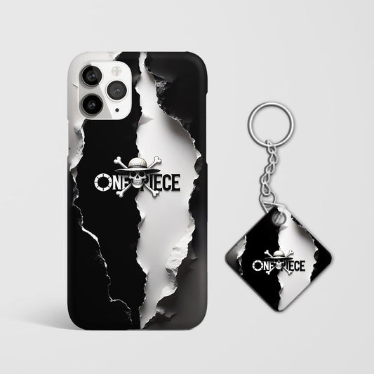 One Piece Black & White Phone Cover
