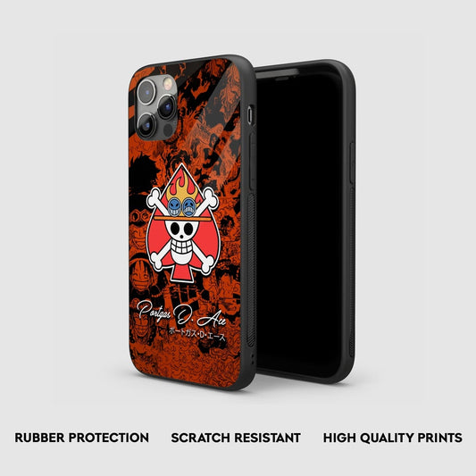 Portgas D Ace Silicone Armored Phone Case by Anime Phone Cover