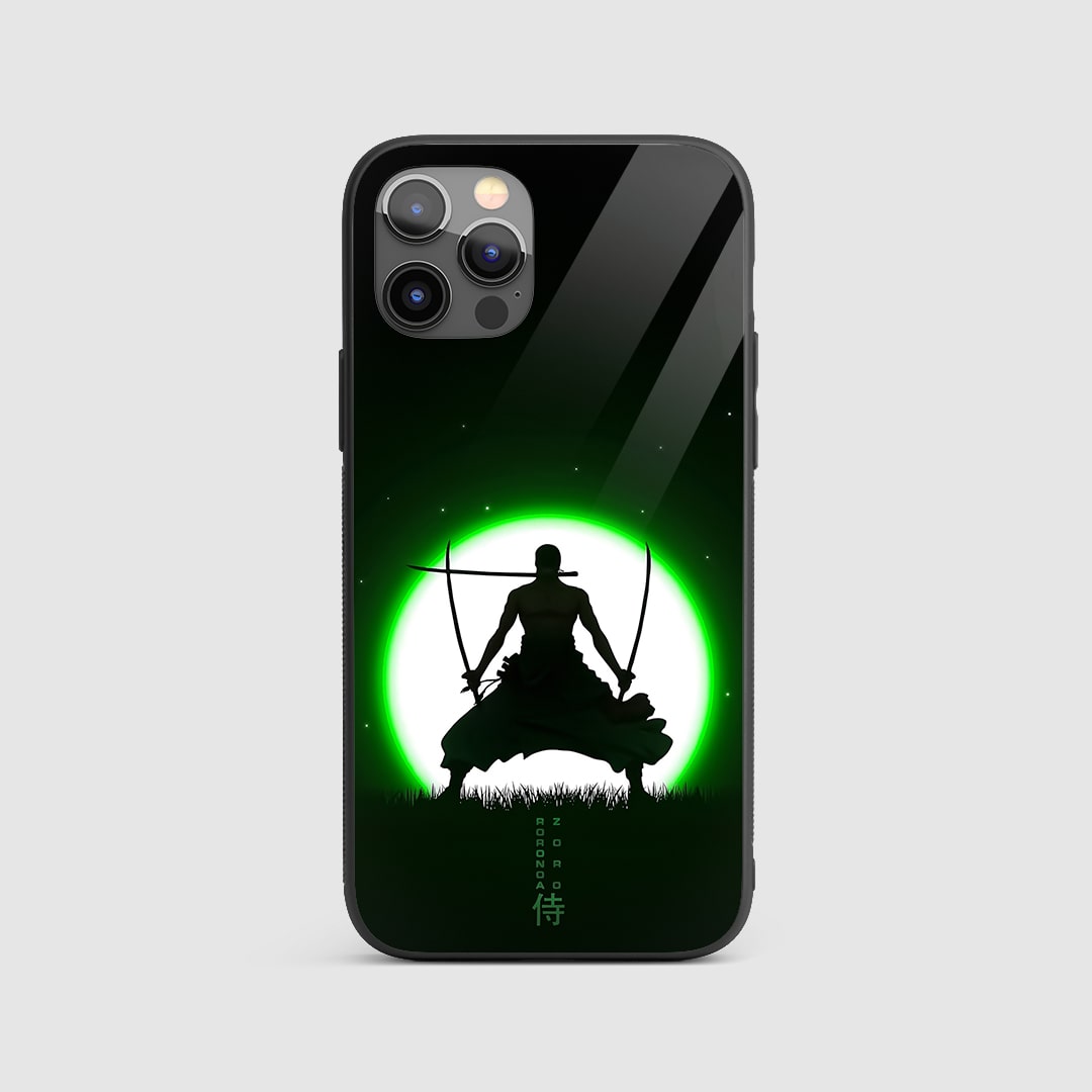Roronoa Zoro Minimal Silicone Armored Phone Case by Anime Phone Cover