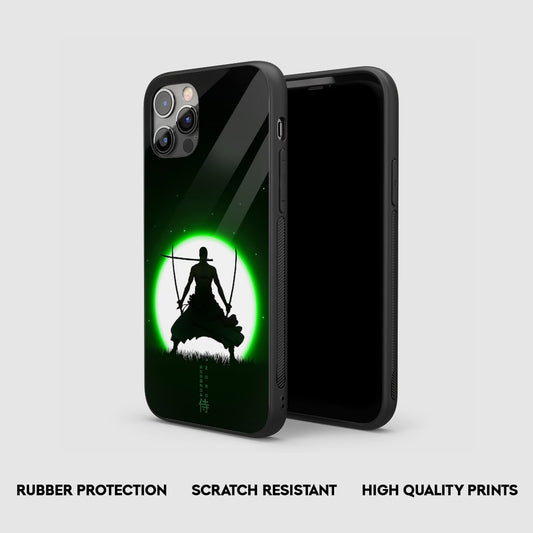 Roronoa Zoro Minimal Silicone Armored Phone Case