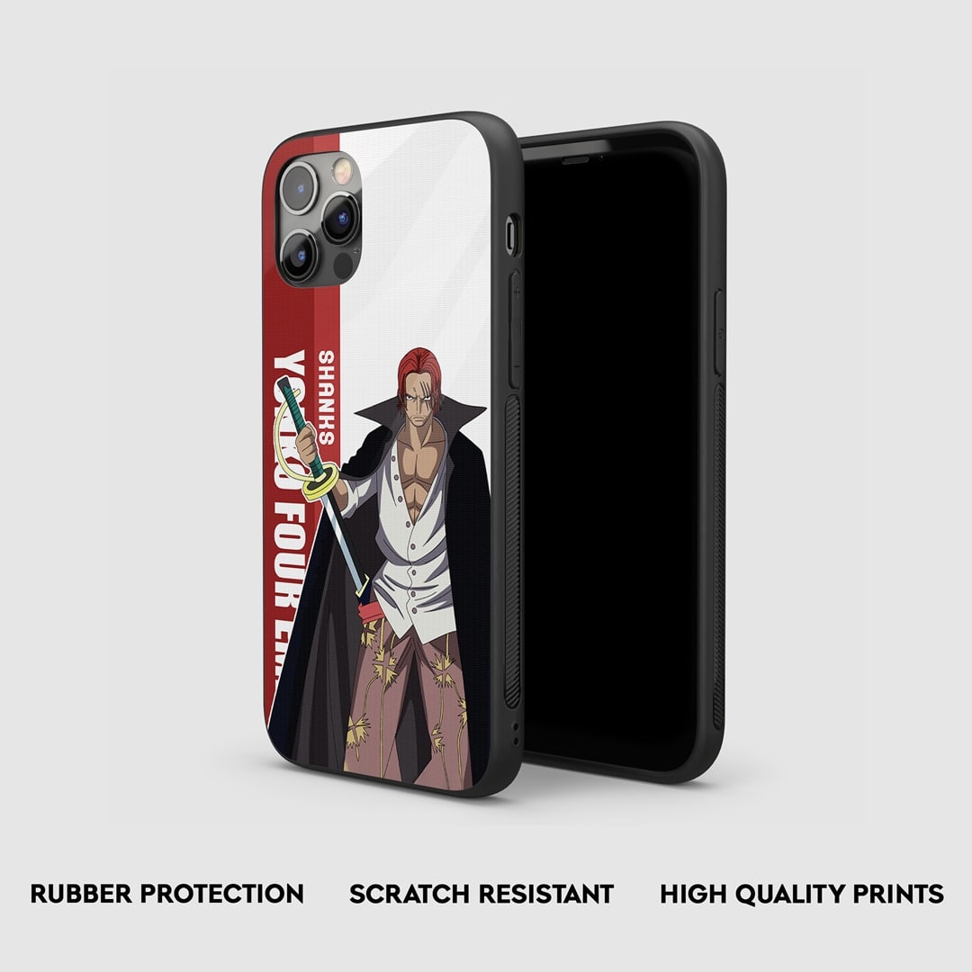 Shanks Graphic Silicone Armored Phone Case by Anime Phone Cover