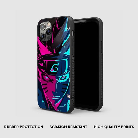 Naruto Neon Silicone Armored Phone Case