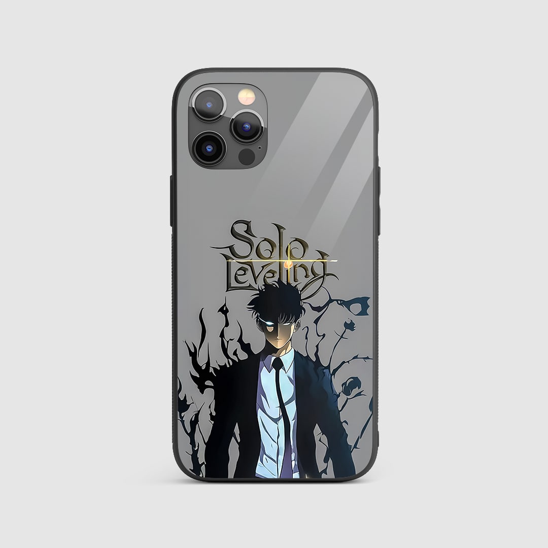 Solo Leveling Minimal Silicone Armored Phone Case by Anime Phone Cover
