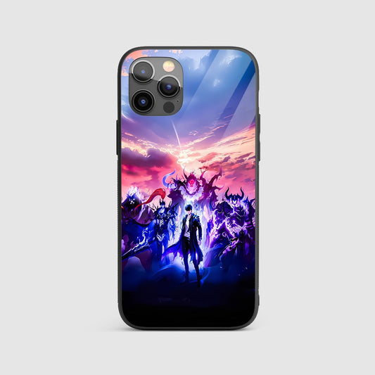 Solo Leveling Scene Silicone Armored Phone Case by Anime Phone Cover