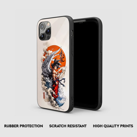 Son Goku Angel Form Silicone Armored Phone Case